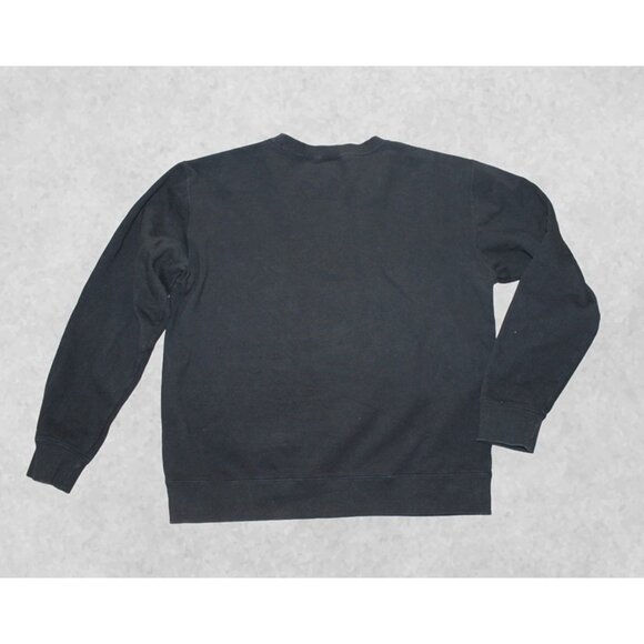 CHAMPION Retro Crewneck Sweatshirt in Black - Unisex XXL (Fits Smaller) - Picture 9 of 10